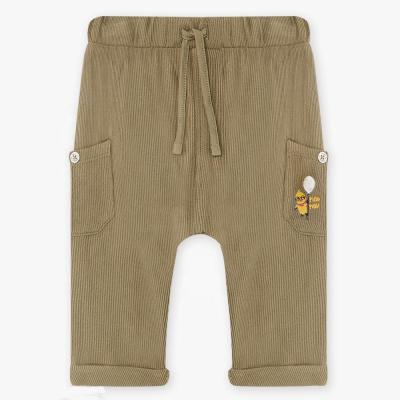 China Toddler Boy Trouser Solid Color Corduroy Baby Casual  Harem Pants for sale