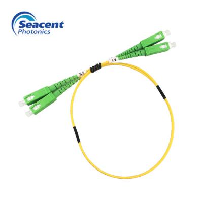 China PVC LSZH Fiber Optic Patch Cord for sale