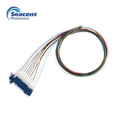 Китай Луч цвета отрезка провода 12 волокна УПК ЛК для оптически системы передачи продается
