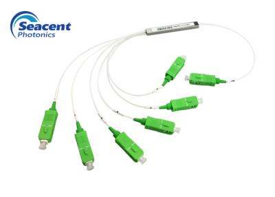 Chine diviseur audio optique de diviseur optique de fibre de PLC 1x6/câble de fibre à vendre