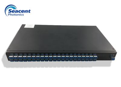China 2x32 0.9mm Rack Mount PLC Splitter Tray Type With SC/APC Connector à venda