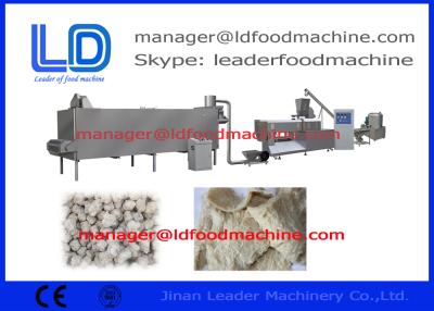 China Automatic High Textured Extruded Soya Nuggets Making Machinery for sale