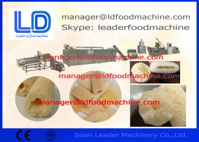 China automatic Inflating Snacks Making Machines , buckwheat / bean / starch food processing line for sale