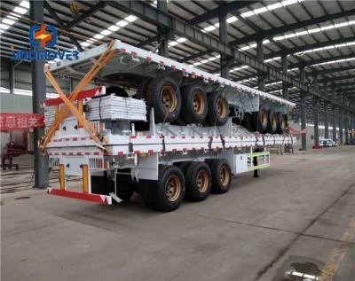 China 30T los 7200x2500x1600Mm 2 Axle Semi Trailer Dump Truck en venta