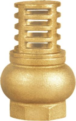 China 1 Inch 2 Inch 3 Inch 4 Inch Brass Foot Valve  FV5001 Max25bar Forged Brass Body for sale