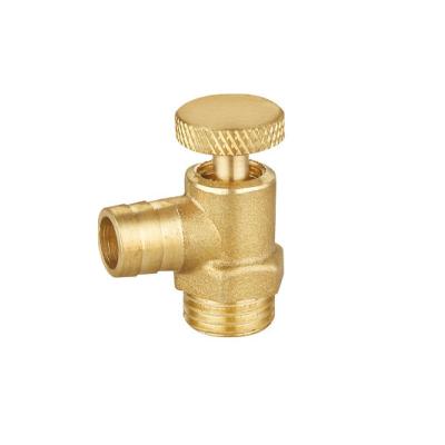 China Durable 4 Inch Brass Exhaust Valve Sand Blast Forged Brass Boby for sale