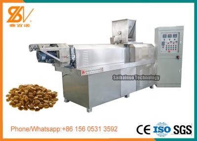 China Industrial Dog Food Extruder , Stainless Steel Animal Feed Processing Machine for sale
