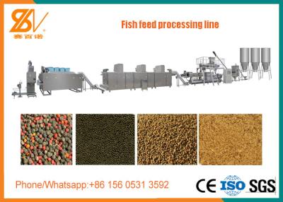 China Fish Meal / Fish Feed Processing Machine Various Capacity LS Inverter for sale