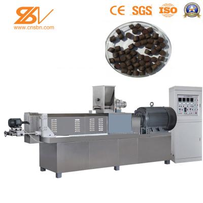 China Animal Floating Fish Feed Extruder Processing Machine 150-5000 kg/h Capacity for sale