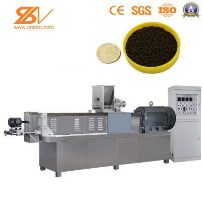 China Twin Screw Floating Fish Feed Pellet Making Machine Electricity Energy for sale