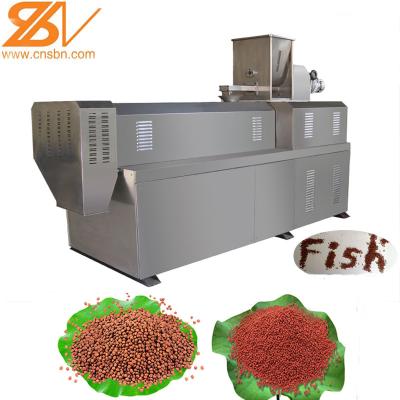 Chine Chaîne de production de machines d'extrudeuse d'alimentation de poissons d'animal familier de SLG65-III 100-160 kg/h heures à vendre