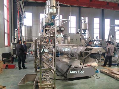 China SAIBAINUOCat Food Making Machine With Capacity 1 Ton Per Hour for sale