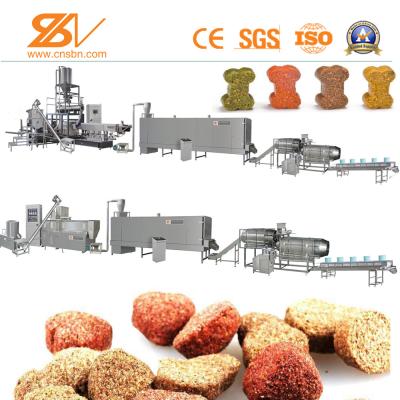 China Stainless Steel Dog Food Maker Machine Big Capacity Inflated Kibble Wet for sale