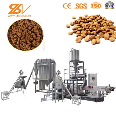 China 2 Screw Extruder Dog Food Production Line , Pet Food Extruder Machine for sale