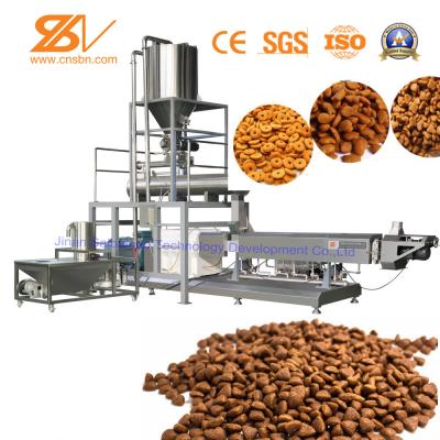 China Cadena de producción seca de alimento para animales de perro de la máquina animal de la comida certificación del CE en venta