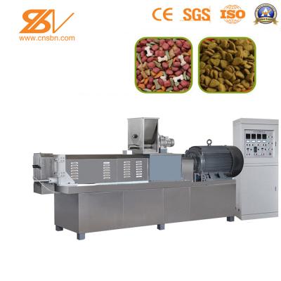 China Kibble o equipamento de fabricação secado do alimento para cães, máquina da alimentação do cão à venda