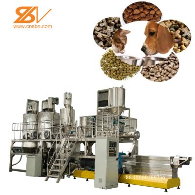 Chine La machine d'extrudeuse d'aliments pour chiens de Saibainuo, acier inoxydable de machine de fabricant d'aliments pour chiens a soufflé à vendre