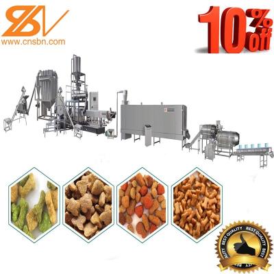 China SBN Pet Food Extruder / Dog Biscuit / Dog Chews Processing Line Machine for sale