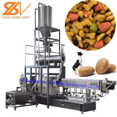 중국 애완 동물 먹이 압출기 기계 내뿜는 식사/개밥 처리 공장 판매용