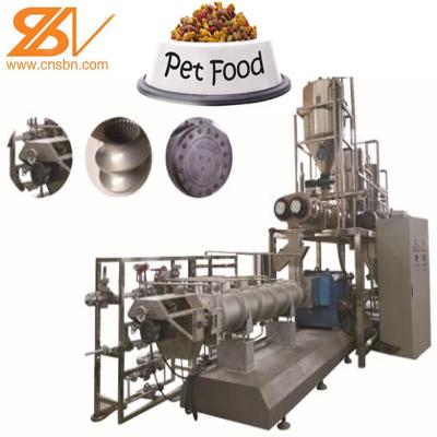 China 58-380 la cadena de producción de máquina de la comida de perro del kilovatio 2-3t/H Saibainuo seco trituró en venta
