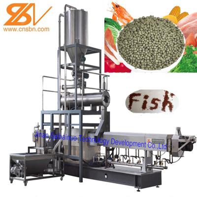 China Máquina de processamento da alimentação dos peixes SLG95, alimentos para animais de estimação que processam o peixe-gato aquático da maquinaria à venda