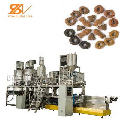 China 2 Screw Dog Food Pellet Making Machine 150-5000 Kg/h Capacity Schneider Inverter for sale