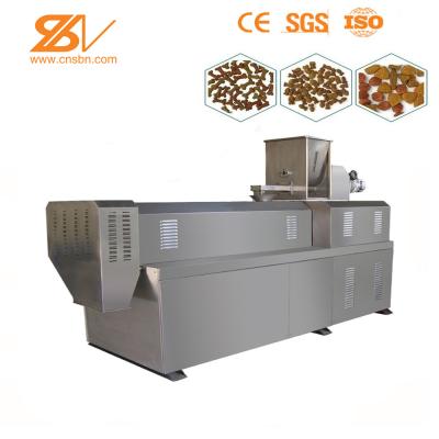 Китай Twin Screw Dog Food Extrusion Machine Stainless Steel 304 продается