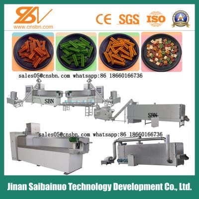 中国 Food Grade SUS304 Automatic Dog Treat Machine Simens Motor 販売のため