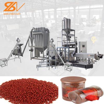 China Continuous Floating Fish Feed Pellet Machine , Fish Feed Equipment for sale