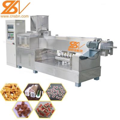 China Certificación del color DLG100 ISO de la máquina del extrusor de la comida de la invitación de los Chews del animal doméstico sola en venta