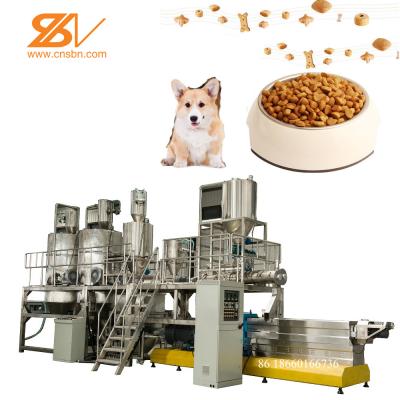 Chine Capacité de la machine 250kg/h d'extrudeuse d'acier inoxydable d'installations de transformation d'aliment pour animaux familiers à vendre