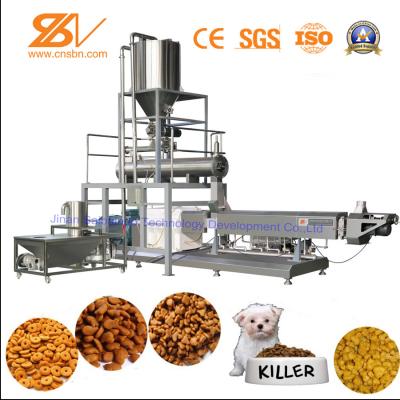 Cina Alimento per animali domestici automatico che fa la macchina di Exrtuder per produzione ad alta velocità dell'alimento per animali domestici in vendita