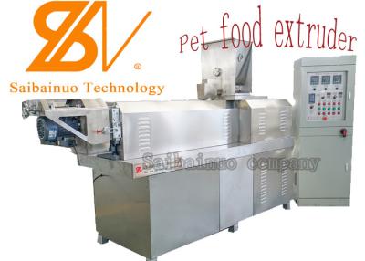 China Low Noise Stainless Steel 380kw 3t/H Pet Food Extruder for sale
