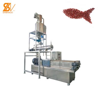 China máquina da extrusora da alimentação dos peixes de 90kw 1.5ton/H com conversor do delta à venda