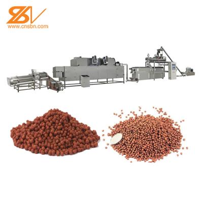 China máquinas industial de la fabricación de la comida de pescados del extrusor de la alimentación de los pescados de 4-6 t/h en venta