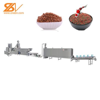China Full Automatic Floating Fish Feed Pellet Production Line 100-160kg/h for sale