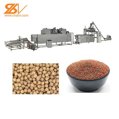 China 400-500kg/H Screw Fish Pellet Extruder Small Floating Fish Feed Machine for sale
