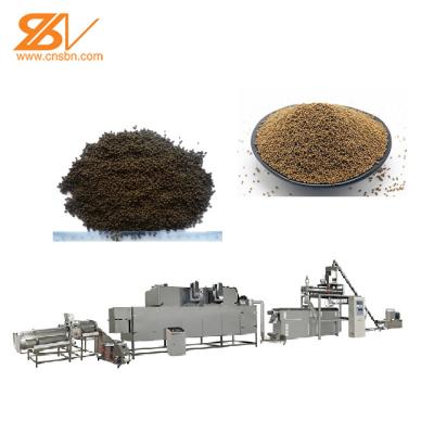 China 6TPH Twin Screw Fish Feed Extruder For Floating Fish Feed for sale