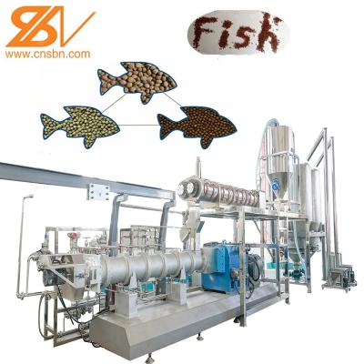 China 2-3t/H 4-6t/H Aquatic Catfish Floating Sinking Fish Feed Extruder Machine Production Line for sale
