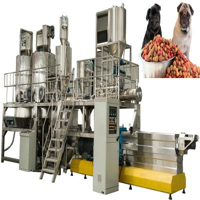 China 1ton/H 2ton/H Cat Dog Horse Pet Food Production Line Extruder for sale