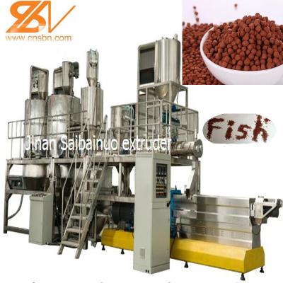 Chine extrudeuse de machine de granule d'alimentation de crevette des poissons 100-6000kg/H à vendre