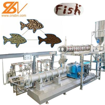 China 1-3t/H Aquarium Catfish Tilapia Shrimp Fish Feed Processing Machine Extruder for sale