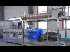 2-3t/H 4-6t/H Aquatic Floating Sinking Fish Feed dog food pet food Extruder Machine Production Line