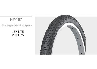 China 16X1.75 20X1.75 black color kids cycle tyre and tube for sale