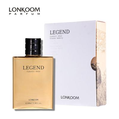 China Legend Golden Parfum Lonkoom Men Spray Perfume for sale