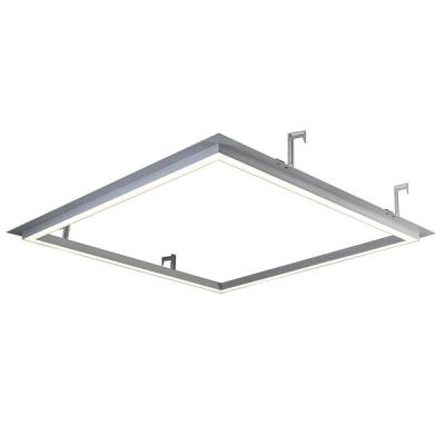 China Dimmable LED Slim Panel Light 2x2 20w 3CCT CRI 80 Aluminum Alloy for sale