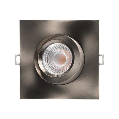 China Square Low Profile Dimmable LED Downlights 4 Inches 12w 120v Residential for sale
