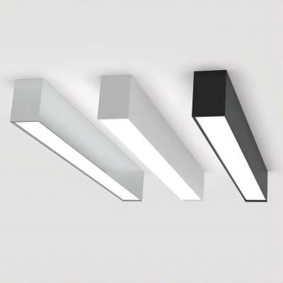 China Wall Mount Recessed LED Linear Strip Light 14.4W 10mm Height Indoor for sale