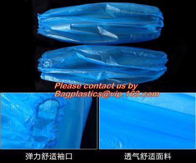 China disposable sleeve cover/medical sleeve cover/warterproof PE sleeve cover,PE LDPE Disposable Waterproof Sleeve Cover for sale