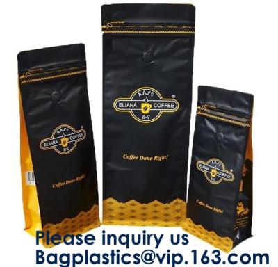 China Box Bottom Bags Stand up Pouch Side Gusset bag Flat Bags Twist Film,RICE PACKAGING BAGS, chocolate packaging pouch bag for sale